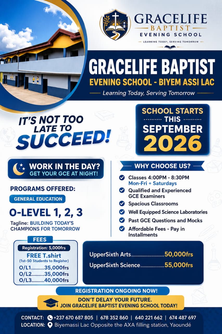 Gracelife Baptist Evening School